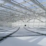 PVC Mesh Membran Halat Taşıyıcılı Tavan Sistemi