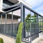 Panel Çatılı ve Sürgülü Camlı Kış Bahçesi