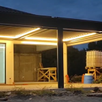 ZIP Perdeli Makaslı Bioklimatik Pergola